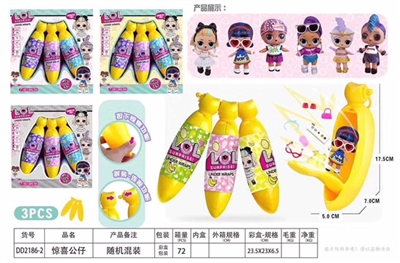 Surprise the princess bananas (three) - OBL734721