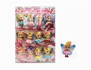 2 inch solid body confused baby butterfly fairy 12 bag strap - OBL734898