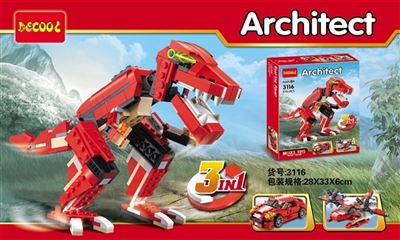 3 in 1 series - red roar - OBL735123