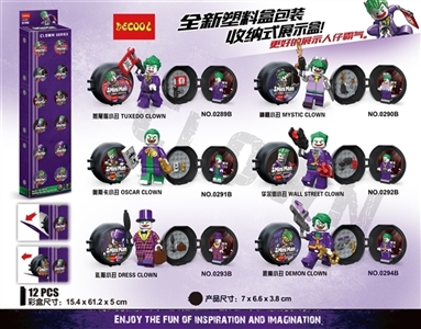 Wang - clown series plastic box - OBL735196