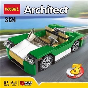 3 in 1 series - green supercar - OBL735260