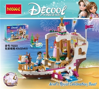 Series a mermaid princess ariel royal celebration of ship - OBL735314