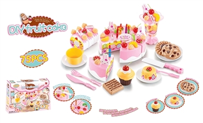 DIY fruit cake kit (75 PCS) - OBL735864