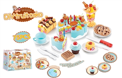 DIY fruit cake kit (75 PCS) - OBL735865