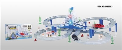 电动城市轨道车带桥 (灯光音乐) - OBL736059