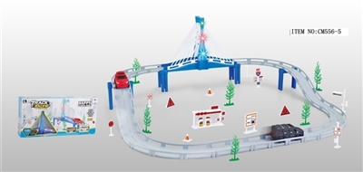 电动城市轨道车带桥 (灯光音乐) - OBL736062