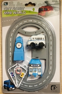 Gray chain rail cars (harmony/fire/car) - OBL736111