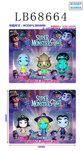 4.5 -inch super monster 3 card installed, only 2 style - OBL736292