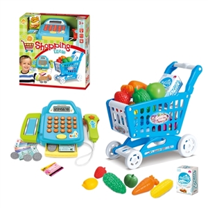The boy a cash register shopping cart no packet 5, 2 PCS (light) - OBL736351