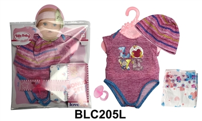 With urine trousers pacifier 18-inch dolls clothes - OBL736415