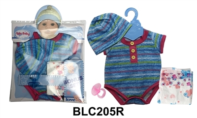 With urine trousers pacifier 18-inch dolls clothes - OBL736421