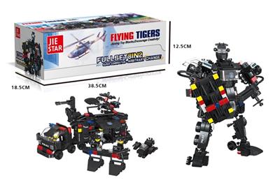特警飞虎队【8小款混】  567PCS - OBL737648