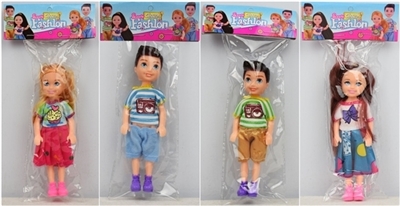 Five inch live hand solid body small kelly boys and girls (4 mixed loading) - OBL738014