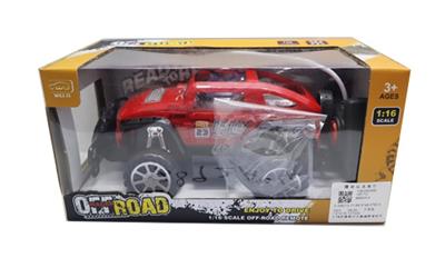 1:16四通移印大脚越野遥控车(红 蓝两色混装) - OBL739224