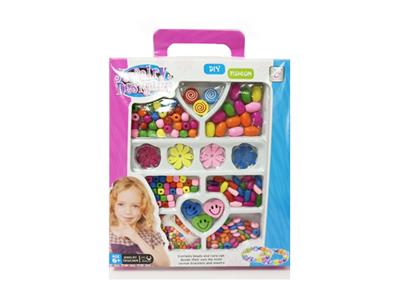 Wooden bead box beads - OBL739303