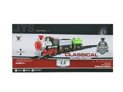  电动.灯光.音乐古典仿真        轨道火车 - OBL739378