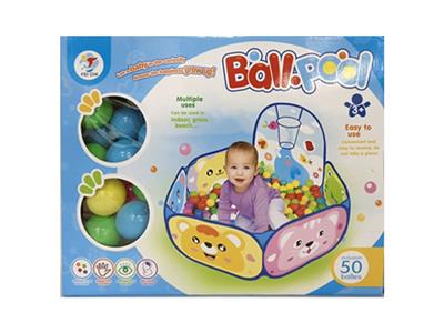 Children’s cartoon ball pool 50 grain of ocean - OBL739448