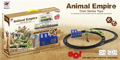 恐龙自拼电动轨道 - OBL739844