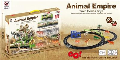 恐龙自拼电动轨道 - OBL739846