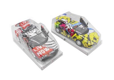 Graffiti used ferrari car (three 1:16) - OBL740073