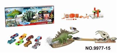 剑龙狂甩尾带喷雾灯光恐龙IC弹射轨道 - OBL740288