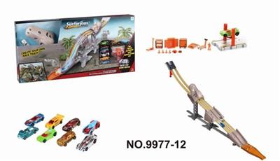 骨龙带喷雾灯光恐龙IC探险双道竞赛 - OBL740289