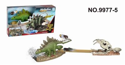 剑龙狂甩尾带喷雾灯光恐龙IC弹射轨道 - OBL740292