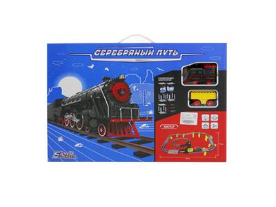 电动灯光火车声轨道火车 2AA（不包） - OBL740358