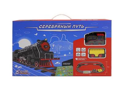 电动灯光火车声轨道火车 2AA（不包） - OBL740360