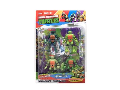 4 assembly/teenage mutant ninja turtles/alloy plate - OBL740538