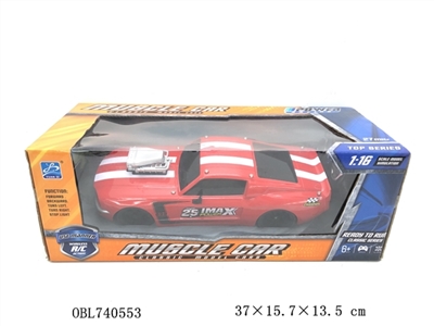 1:16四通复古野马遥控车（不包电） - OBL740553