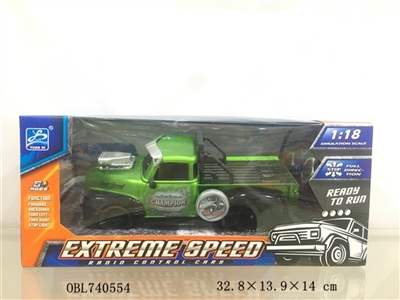 1:18四通复古改装福特皮卡遥控车（不包电） - OBL740554