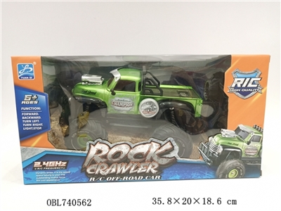 1:18四通复古改装大轮福特皮卡遥控车（包电） - OBL740562