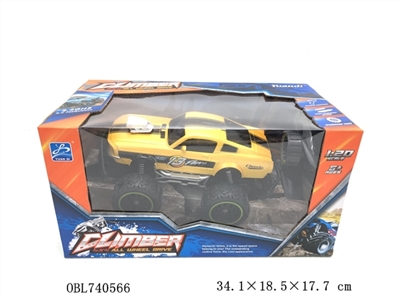 1:20大轮四通复古野马遥控车（不包电） - OBL740566