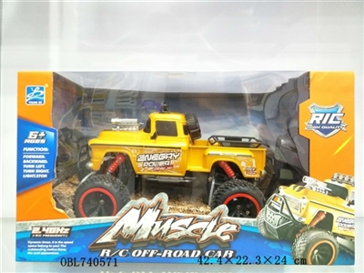 1:16四通复古改装大轮雪佛兰皮卡遥控车（包电） - OBL740571