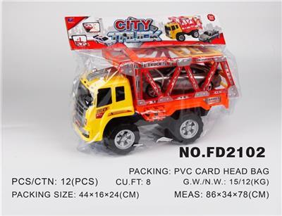 Slide the trailer with the car - OBL740772