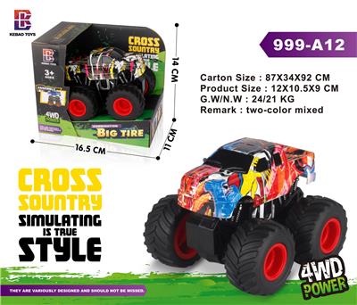 Quad graffiti inertial rotation pickup suv - OBL740807