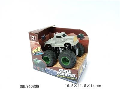 Quad burst inertial rotating mop head off-road vehicles - OBL740808