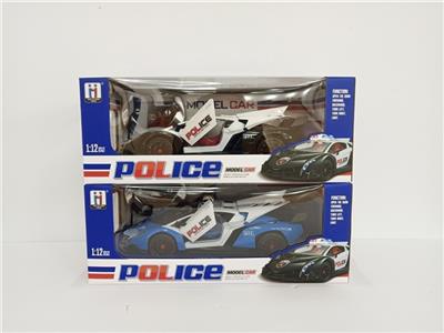 1:12五通开门遥控警车 - OBL740830