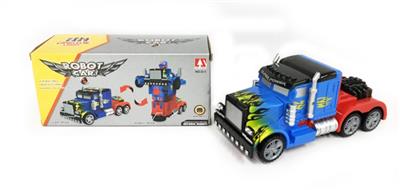 Optimus prime deformation of electric cars - OBL740987