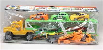 Inertial tow head car tow two F1.3 only racing scene - OBL740996