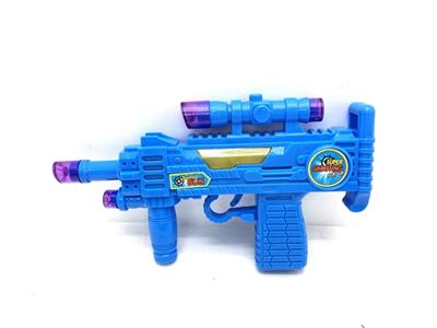 Solid color light music submachine gun - OBL741019