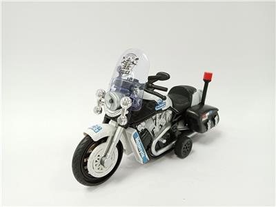 The police car inertia motorcycle music lights - OBL741071