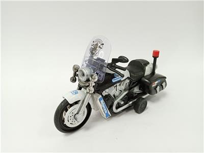 The police car inertia motorcycle music lights - OBL741072
