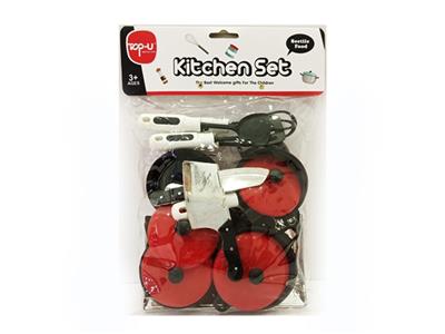 红色喷漆餐具 - OBL741197