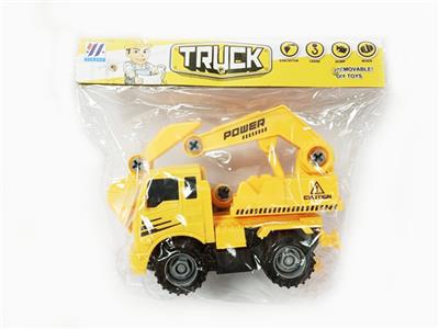 DIY excavator truck inertia disassembling simulation - OBL741352