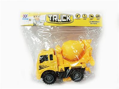 DIY truck mixers inertia disassembling simulation - OBL741354