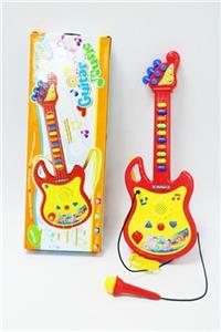 Light music guitar with a microphone - OBL742176
