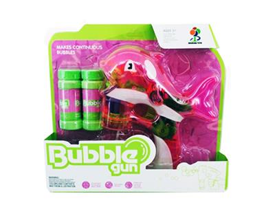Transparent dolphin music dual water bubble gun - OBL742391