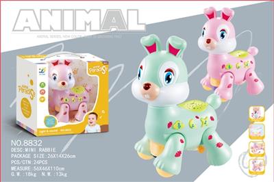 Electric cartoon educational rabbit - OBL743128